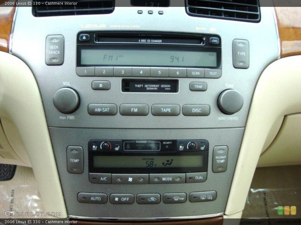 Cashmere Interior Controls for the 2006 Lexus ES 330 #46614085