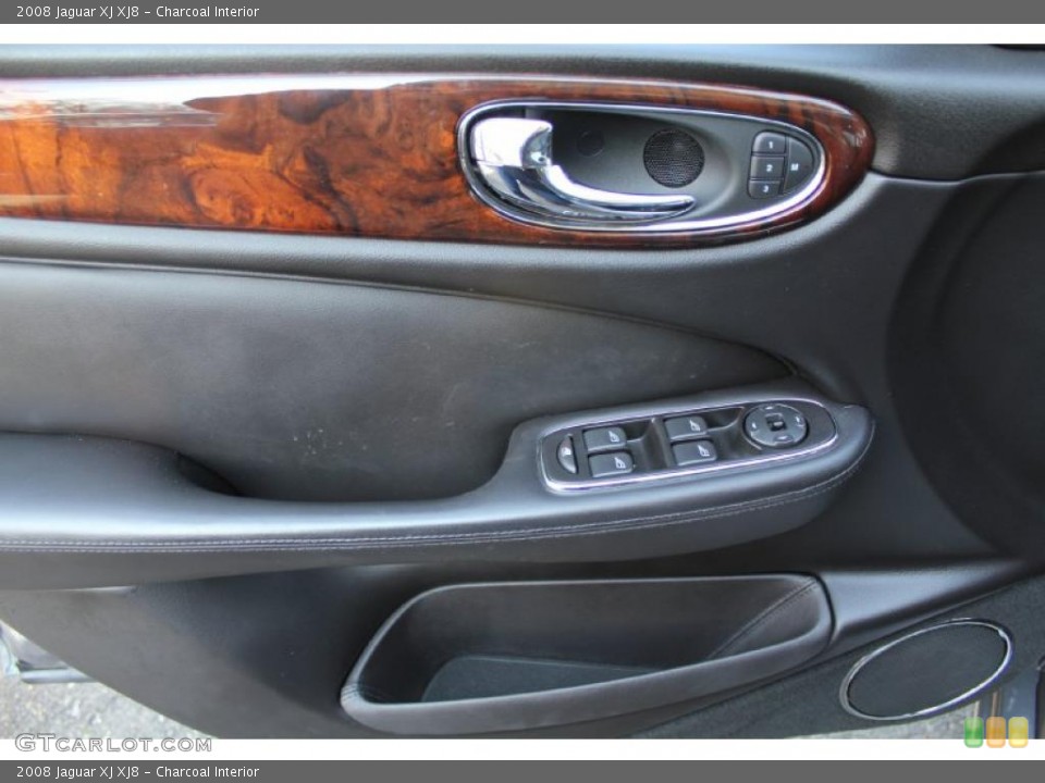 Charcoal Interior Door Panel for the 2008 Jaguar XJ XJ8 #46614103