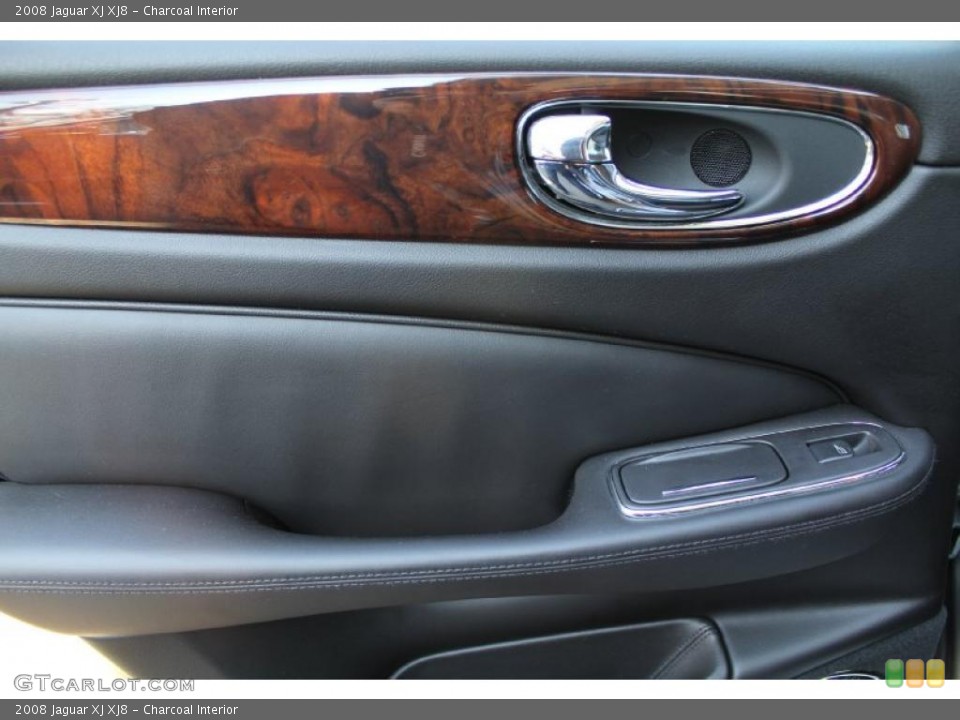 Charcoal Interior Door Panel for the 2008 Jaguar XJ XJ8 #46614163