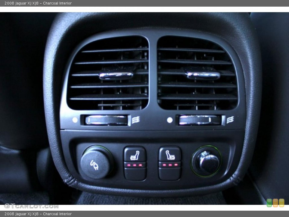 Charcoal Interior Controls for the 2008 Jaguar XJ XJ8 #46614219