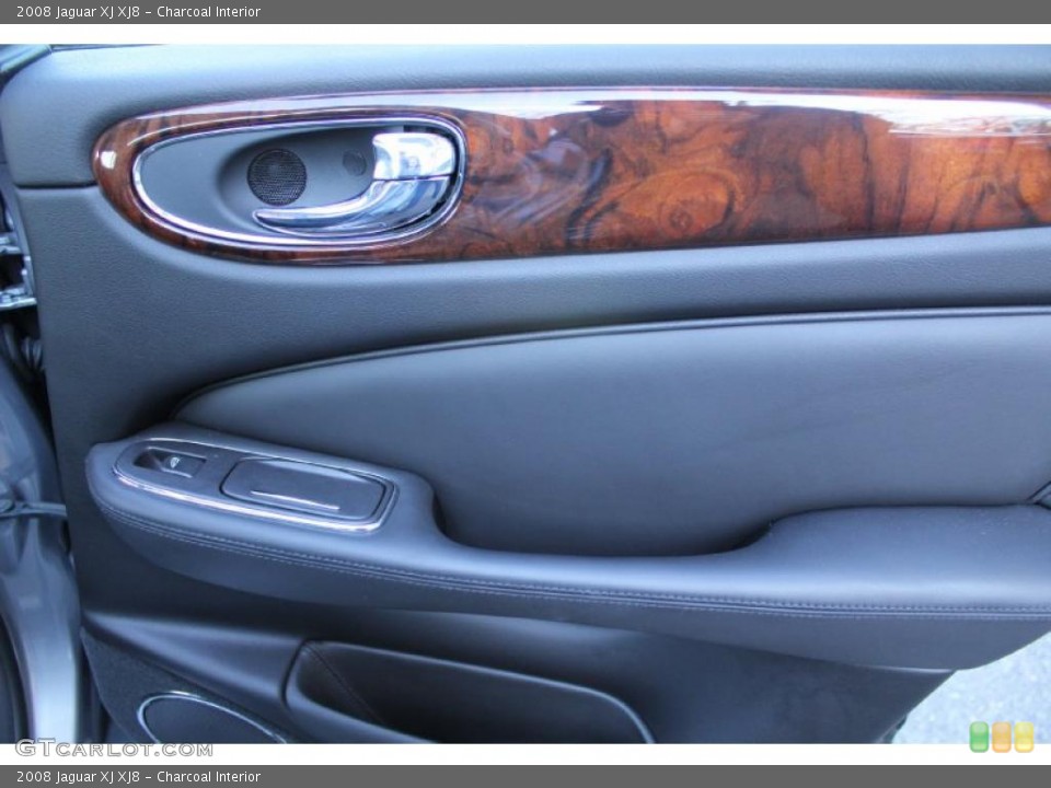 Charcoal Interior Door Panel for the 2008 Jaguar XJ XJ8 #46614229