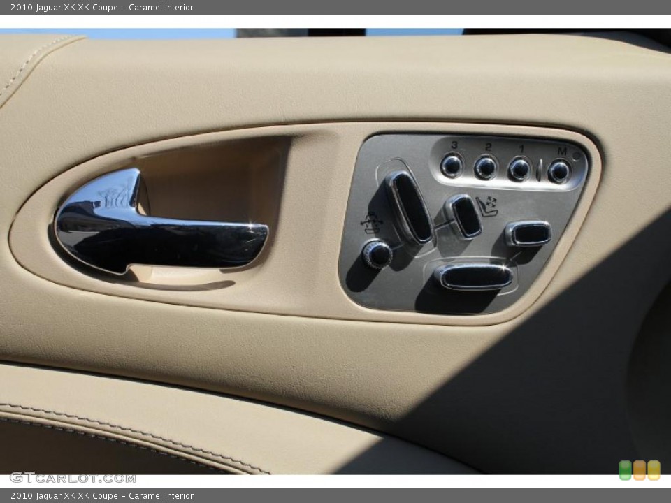 Caramel Interior Controls for the 2010 Jaguar XK XK Coupe #46614610