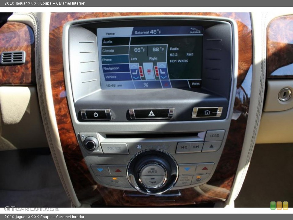 Caramel Interior Controls for the 2010 Jaguar XK XK Coupe #46614799