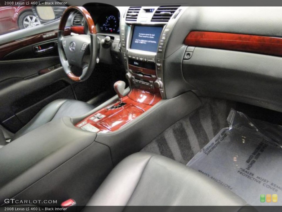 Black Interior Photo for the 2008 Lexus LS 460 L #46615156