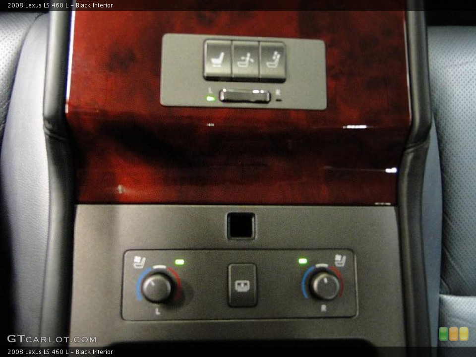 Black Interior Controls for the 2008 Lexus LS 460 L #46615234