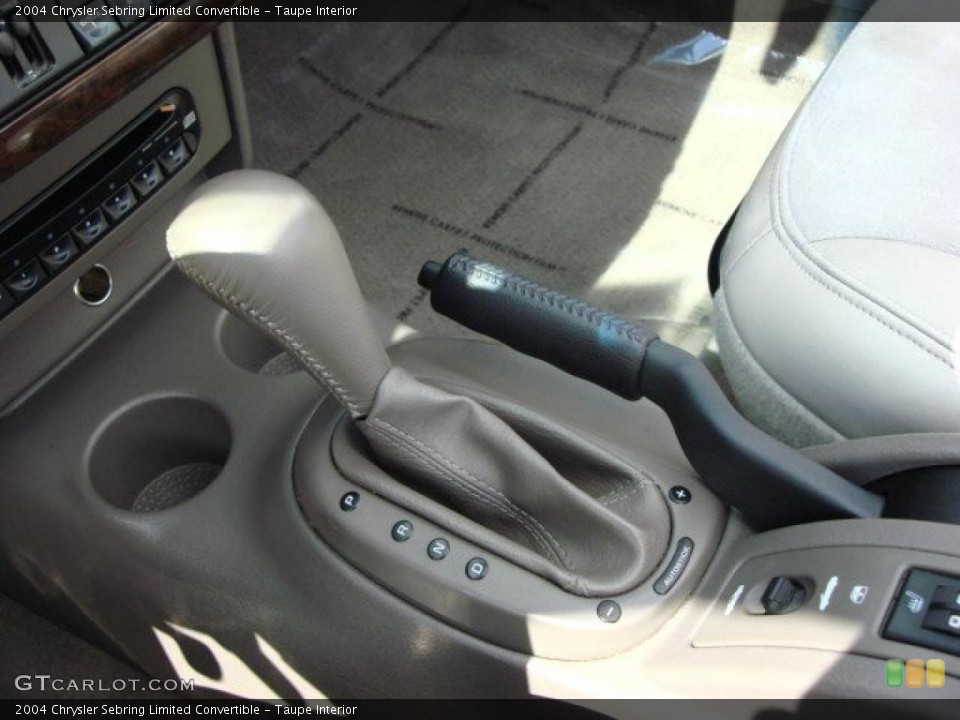 Taupe Interior Transmission for the 2004 Chrysler Sebring Limited Convertible #46616485