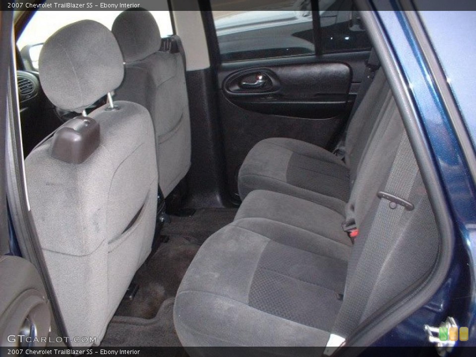Ebony Interior Photo for the 2007 Chevrolet TrailBlazer SS #46619335