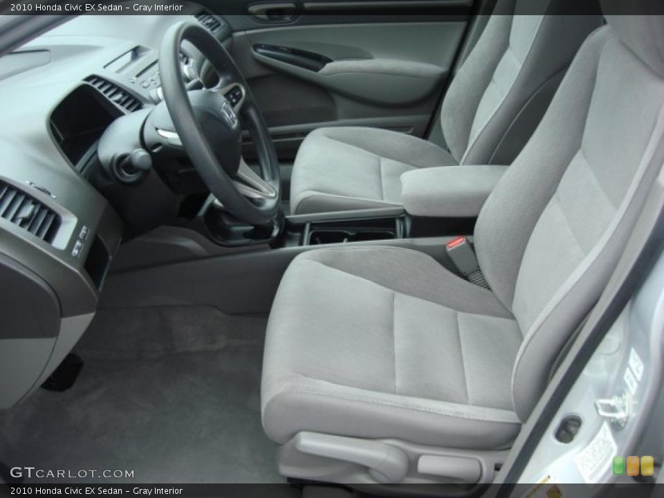 Gray Interior Photo for the 2010 Honda Civic EX Sedan #46619899