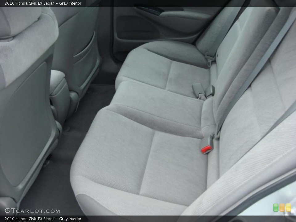 Gray Interior Photo for the 2010 Honda Civic EX Sedan #46619905