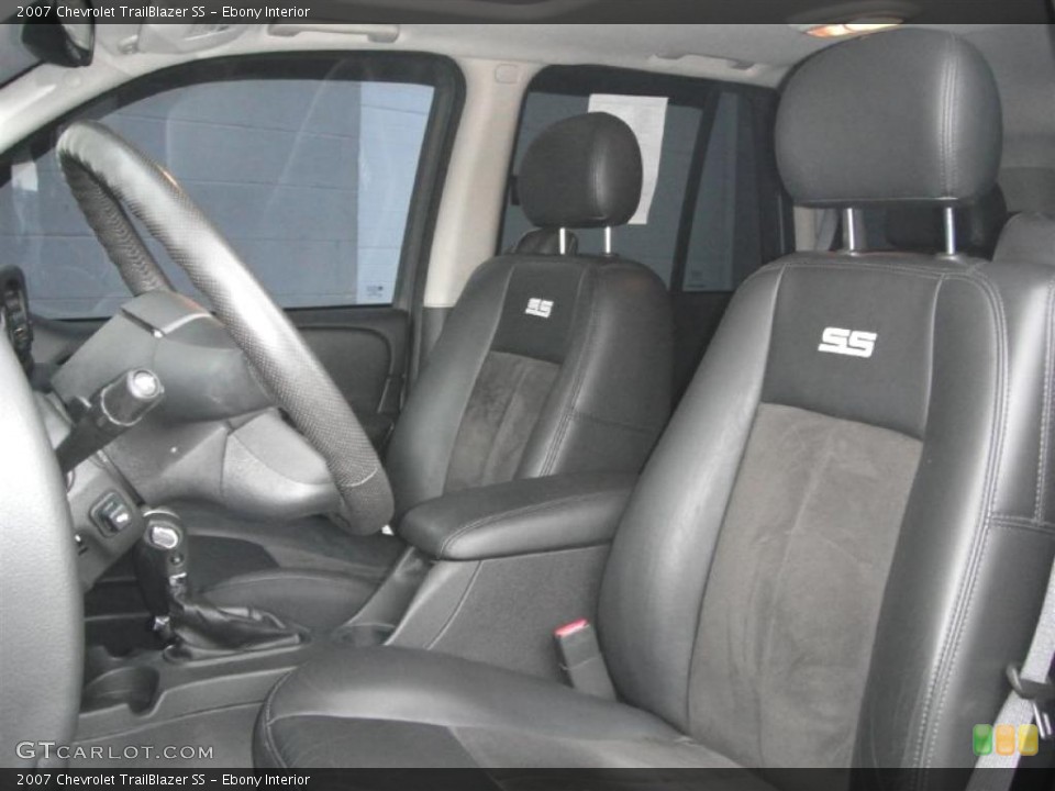 Ebony Interior Photo for the 2007 Chevrolet TrailBlazer SS #46621597