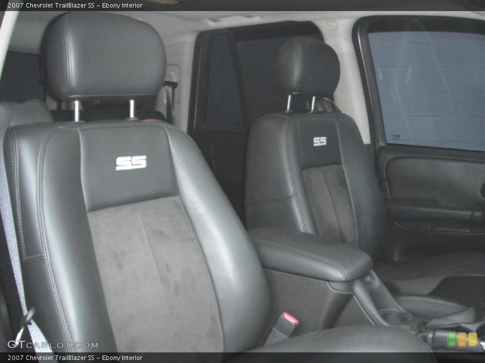 Ebony Interior Photo for the 2007 Chevrolet TrailBlazer SS #46621603