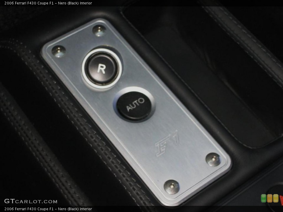 Nero (Black) Interior Transmission for the 2006 Ferrari F430 Coupe F1 #46621801