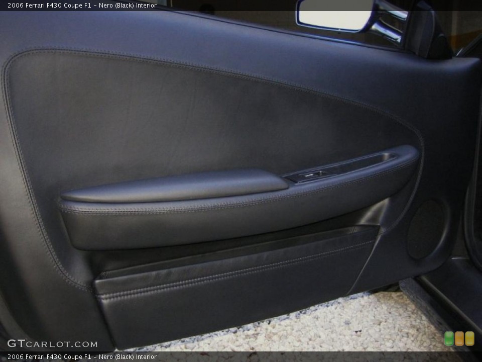 Nero (Black) Interior Door Panel for the 2006 Ferrari F430 Coupe F1 #46621849