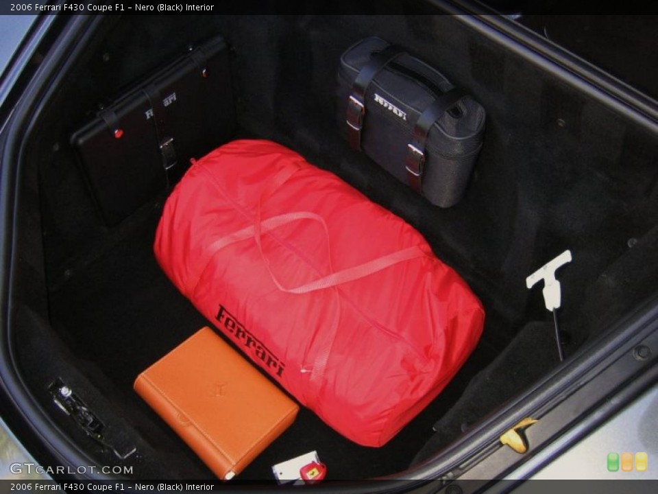 Nero (Black) Interior Trunk for the 2006 Ferrari F430 Coupe F1 #46621873
