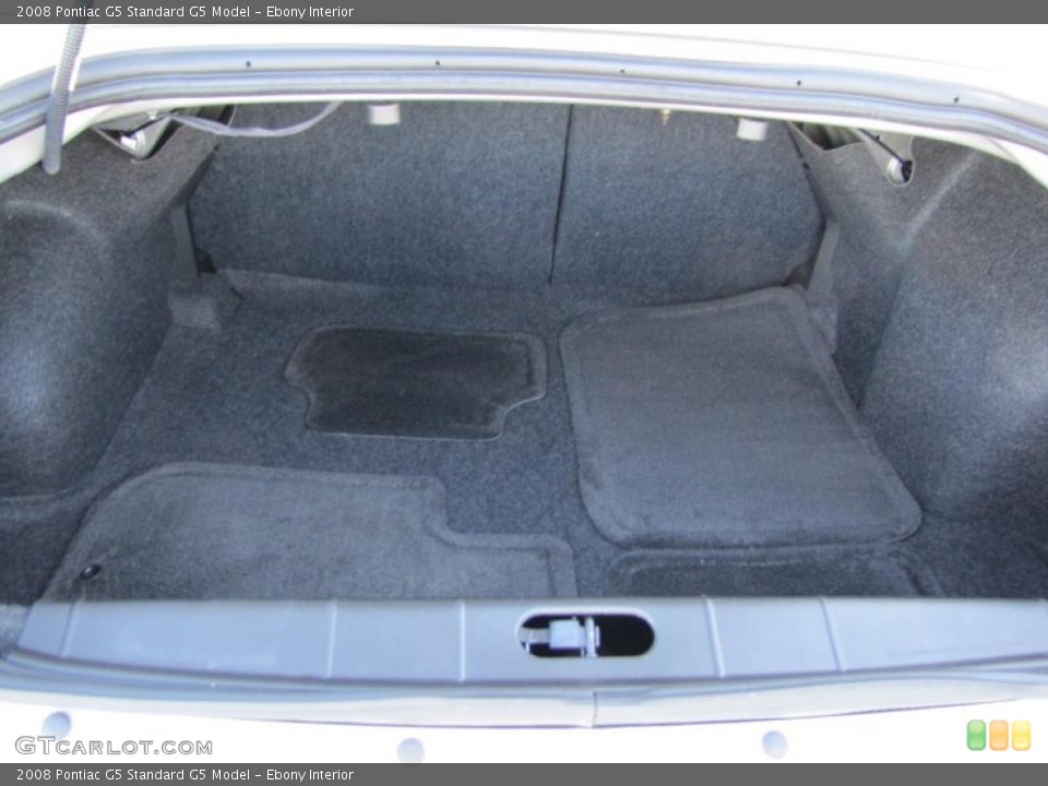 Ebony Interior Trunk for the 2008 Pontiac G5  #46625230