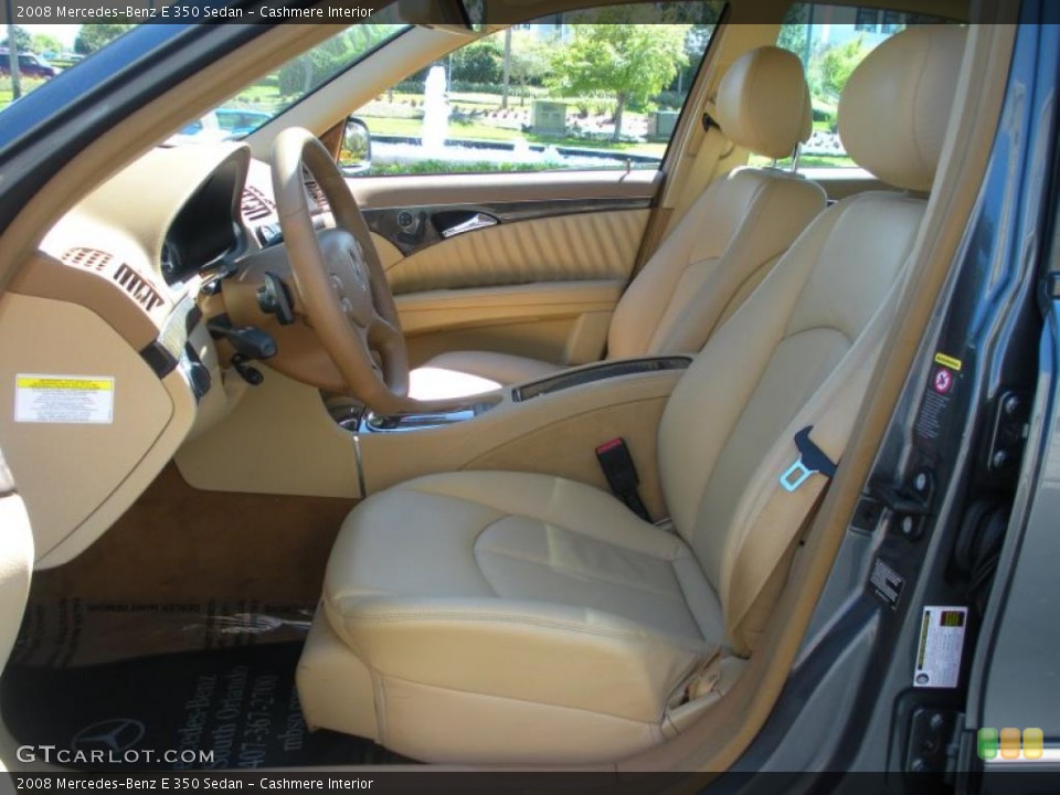 Cashmere Interior Photo for the 2008 Mercedes-Benz E 350 Sedan #46625515
