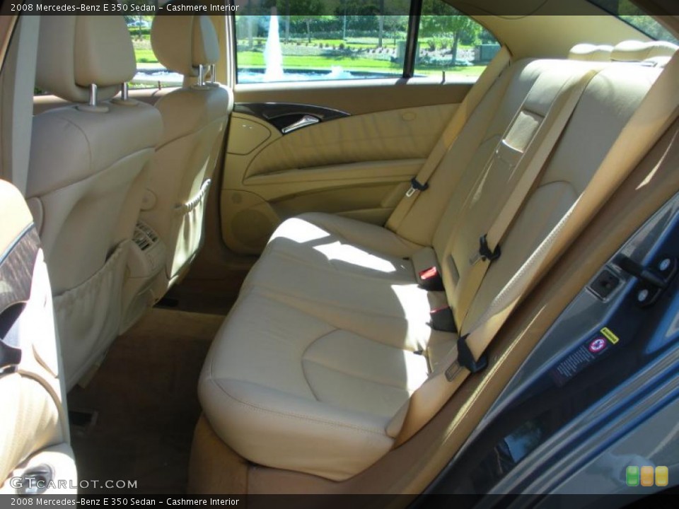 Cashmere Interior Photo for the 2008 Mercedes-Benz E 350 Sedan #46625539