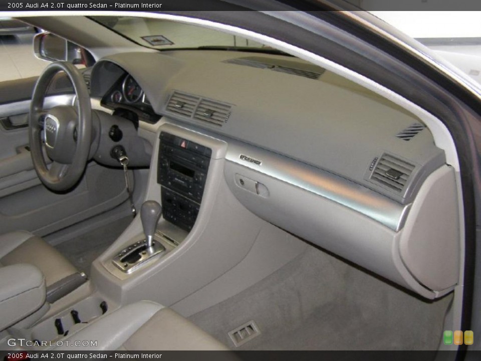 Platinum Interior Dashboard for the 2005 Audi A4 2.0T quattro Sedan #46626310