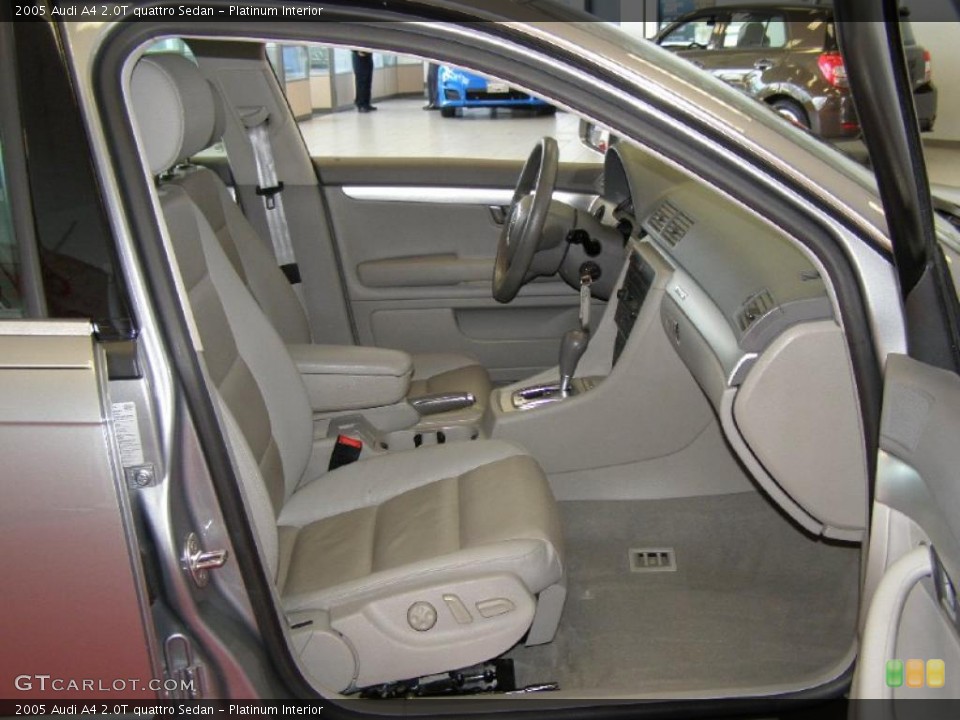 Platinum Interior Photo for the 2005 Audi A4 2.0T quattro Sedan #46626316
