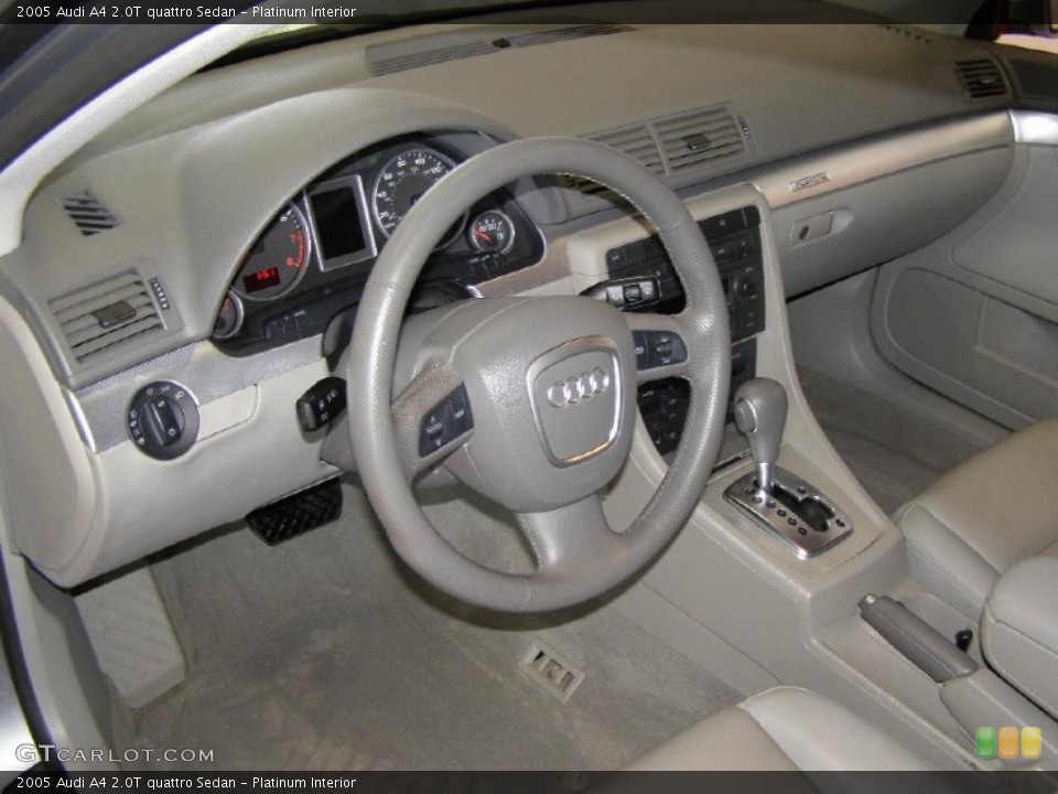 Platinum Interior Prime Interior for the 2005 Audi A4 2.0T quattro Sedan #46626352
