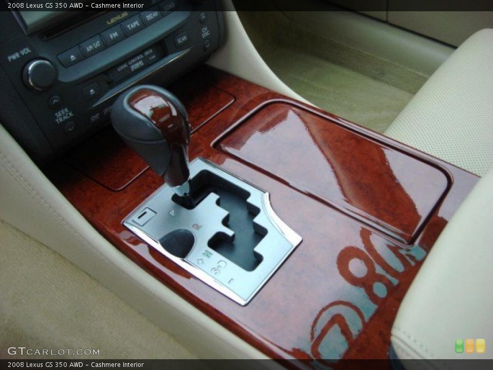 Cashmere Interior Transmission for the 2008 Lexus GS 350 AWD #46626991