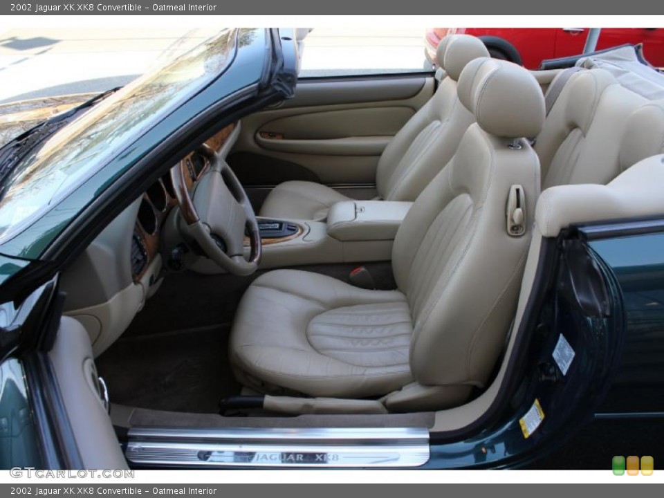 Oatmeal Interior Photo for the 2002 Jaguar XK XK8 Convertible #46627231