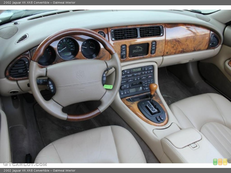 Oatmeal Interior Photo for the 2002 Jaguar XK XK8 Convertible #46627240