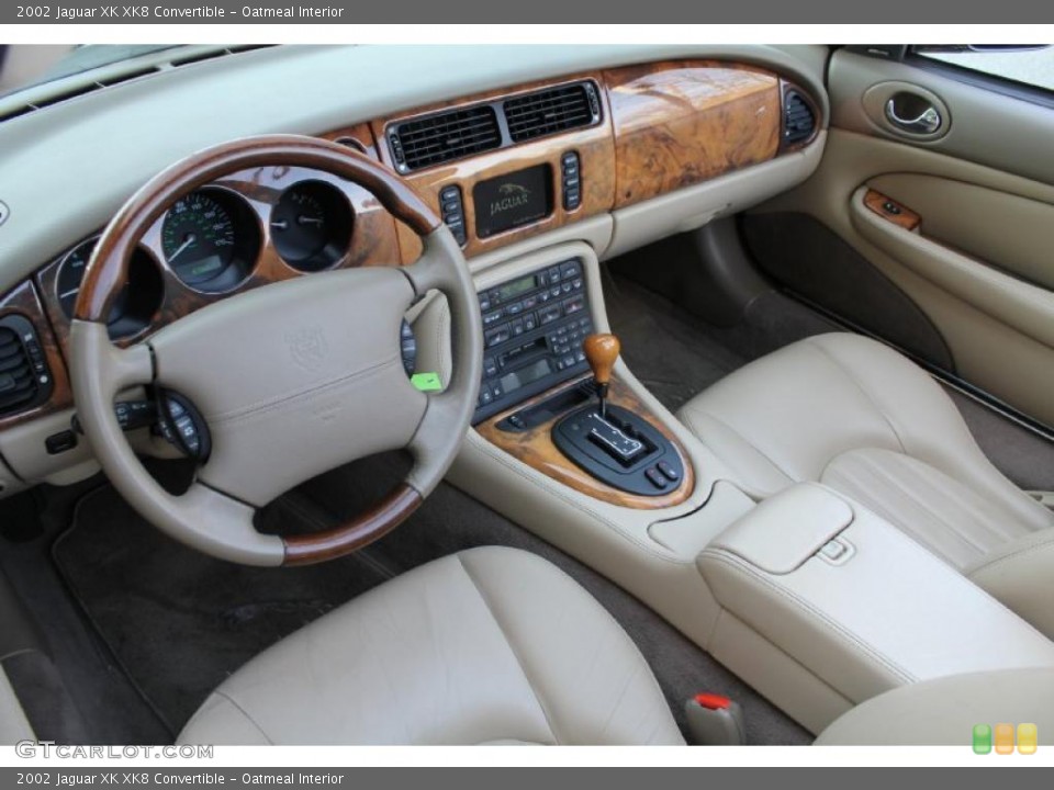 Oatmeal Interior Photo for the 2002 Jaguar XK XK8 Convertible #46627249
