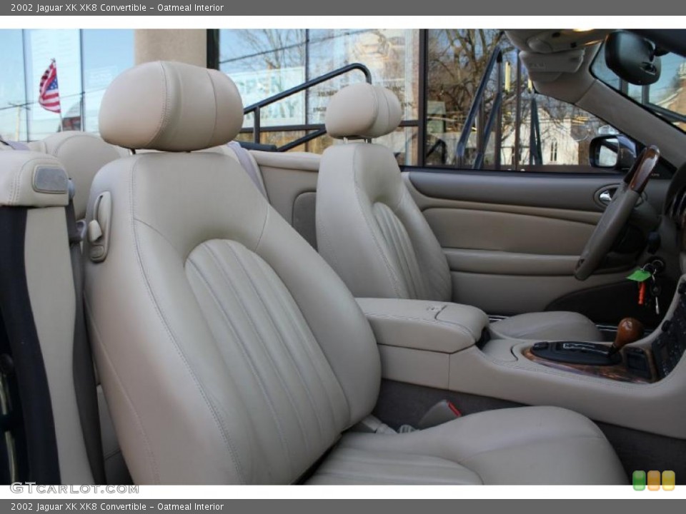 Oatmeal Interior Photo for the 2002 Jaguar XK XK8 Convertible #46627273