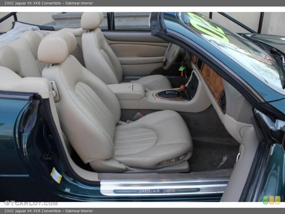 Oatmeal Interior Photo for the 2002 Jaguar XK XK8 Convertible #46627279