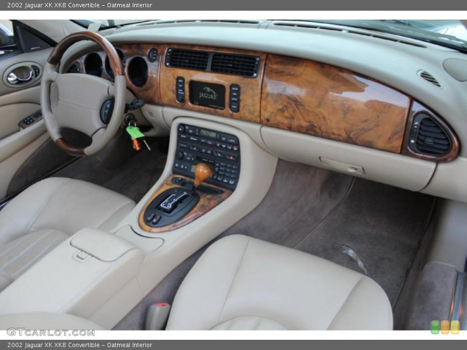 Oatmeal Interior Photo for the 2002 Jaguar XK XK8 Convertible #46627285