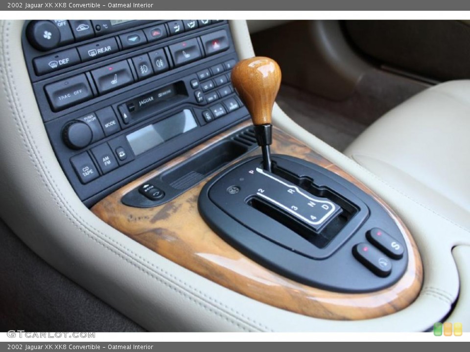 Oatmeal Interior Transmission for the 2002 Jaguar XK XK8 Convertible #46627309