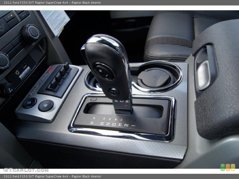 Raptor Black Interior Transmission for the 2011 Ford F150 SVT Raptor SuperCrew 4x4 #46627663