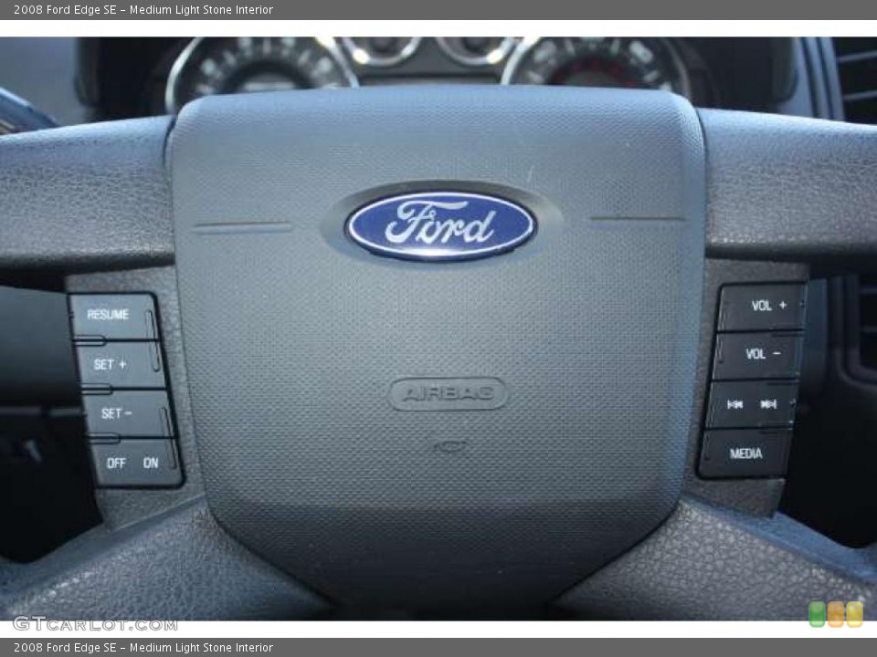 Medium Light Stone Interior Controls for the 2008 Ford Edge SE #46633952