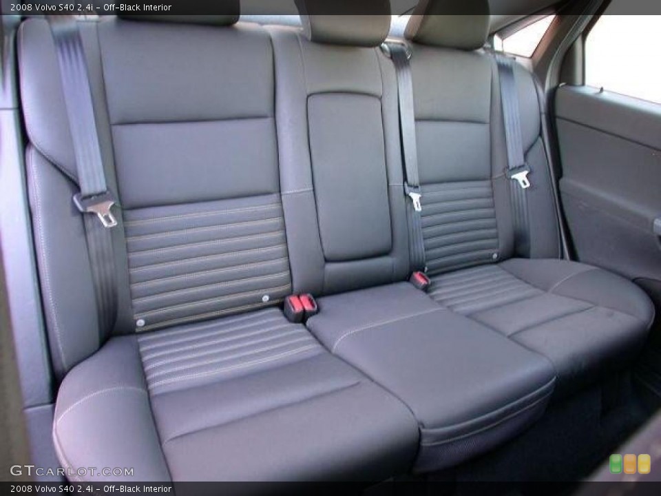 Off-Black Interior Photo for the 2008 Volvo S40 2.4i #46634366