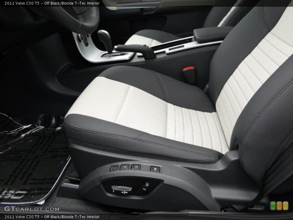 Off Black/Blonde T-Tec Interior Controls for the 2011 Volvo C30 T5 #46634849