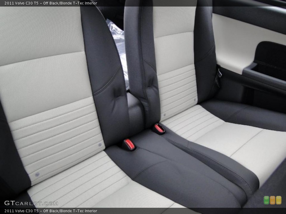 Off Black/Blonde T-Tec Interior Photo for the 2011 Volvo C30 T5 #46634864