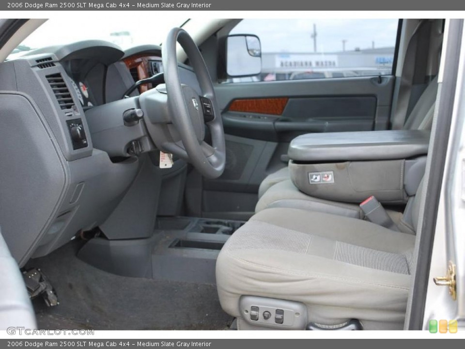 Medium Slate Gray Interior Photo for the 2006 Dodge Ram 2500 SLT Mega Cab 4x4 #46636976
