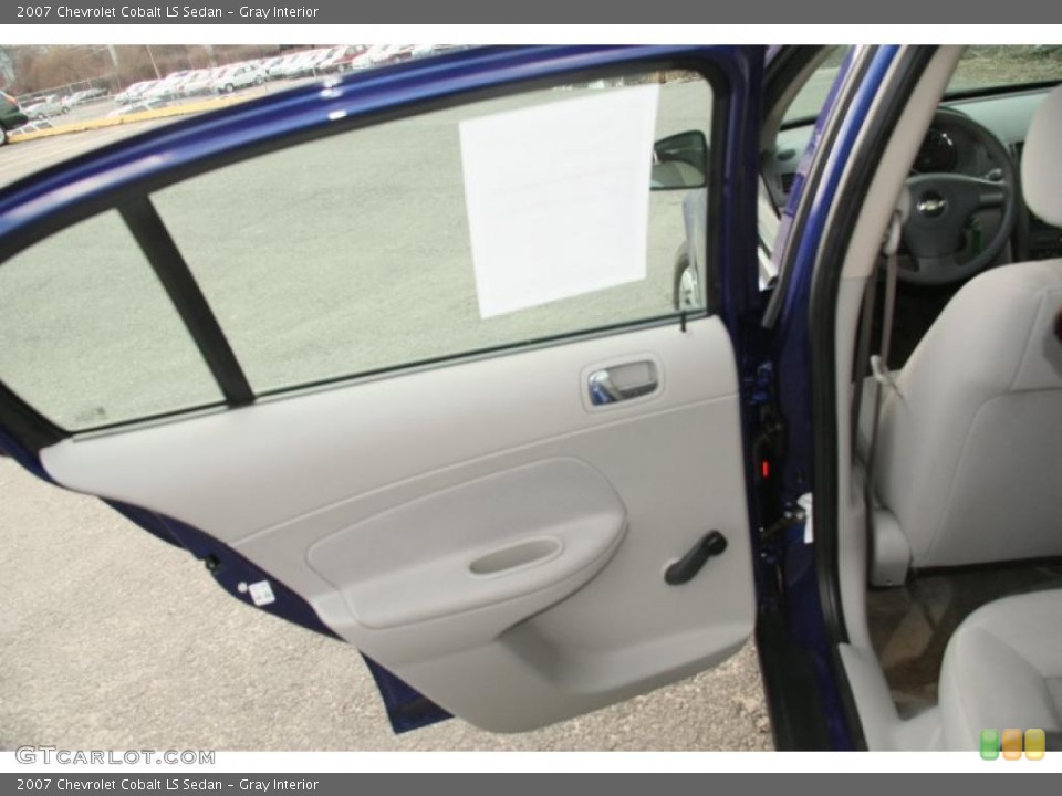 Gray Interior Door Panel for the 2007 Chevrolet Cobalt LS Sedan #46637933