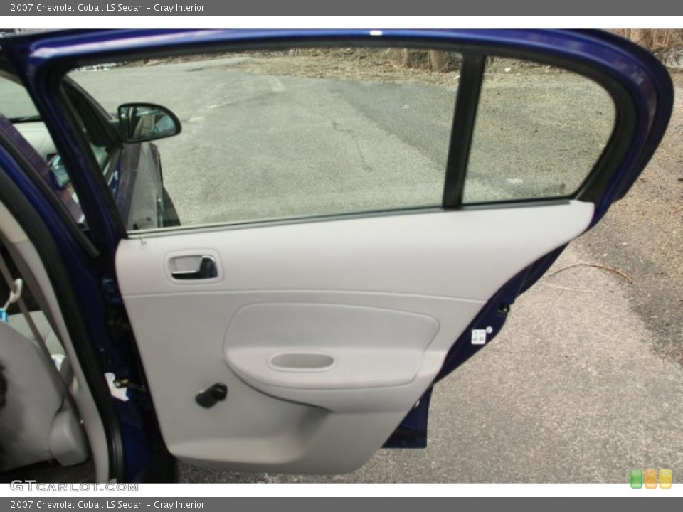 Gray Interior Door Panel for the 2007 Chevrolet Cobalt LS Sedan #46637939