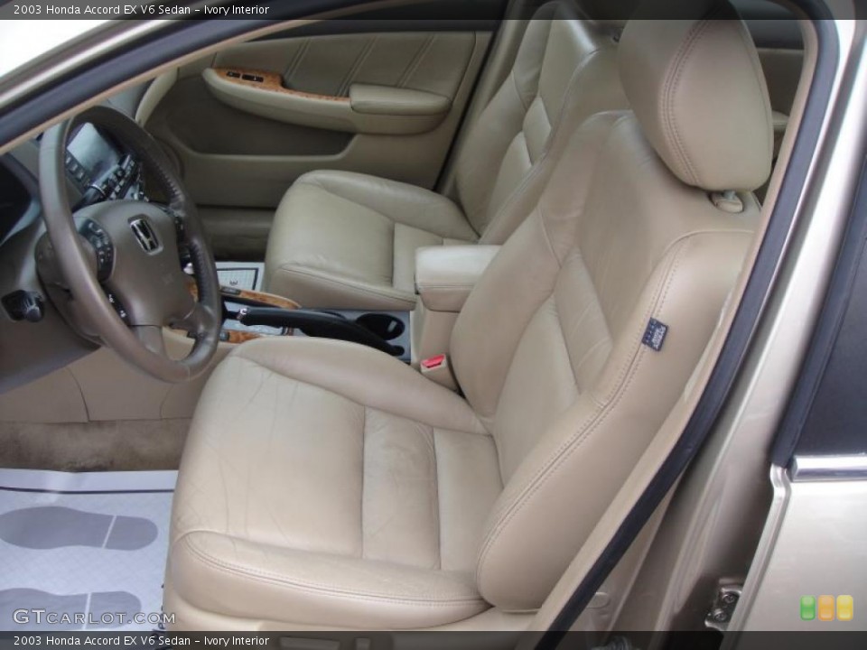 Ivory Interior Photo for the 2003 Honda Accord EX V6 Sedan #46644071