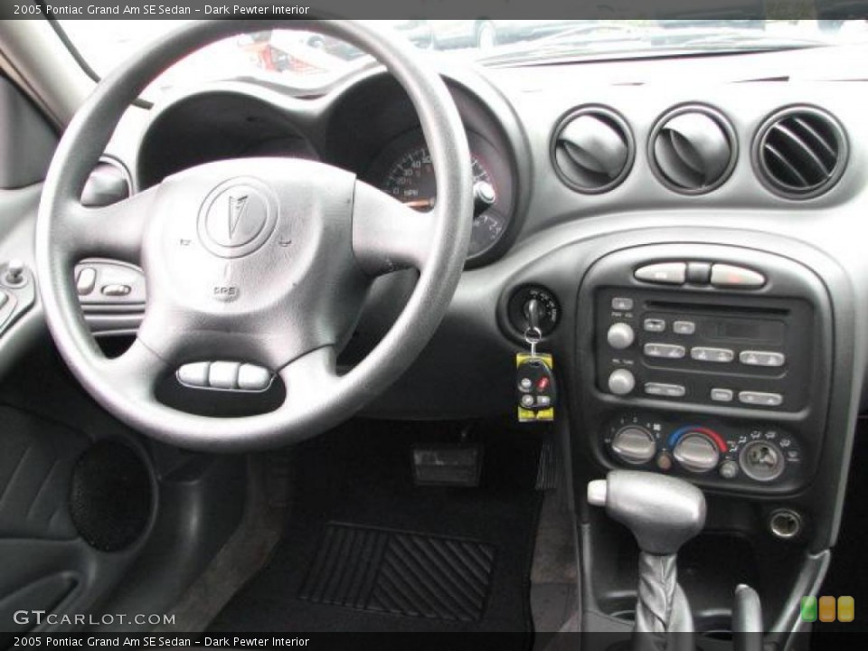 Dark Pewter Interior Dashboard for the 2005 Pontiac Grand Am SE Sedan #46644350