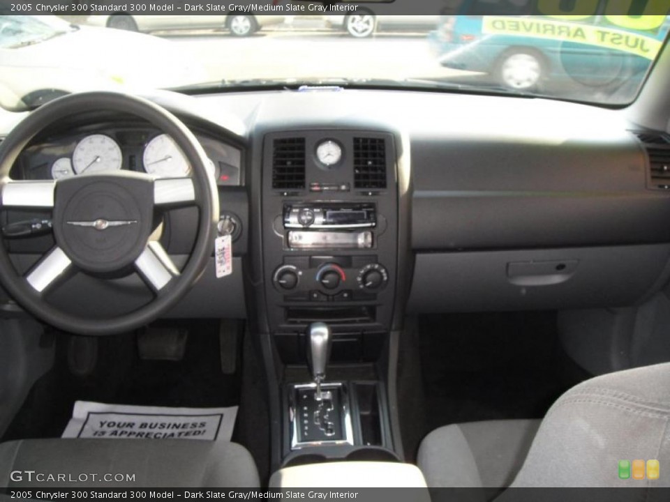 Dark Slate Gray/Medium Slate Gray Interior Dashboard for the 2005 Chrysler 300  #46644503