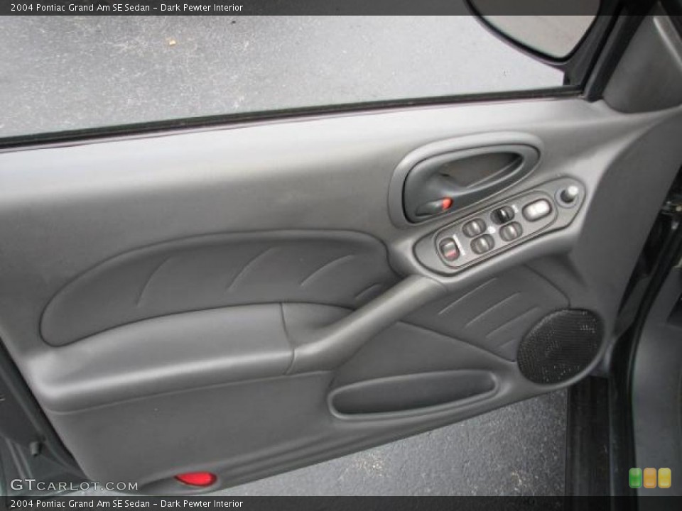 Dark Pewter Interior Door Panel for the 2004 Pontiac Grand Am SE Sedan #46644590