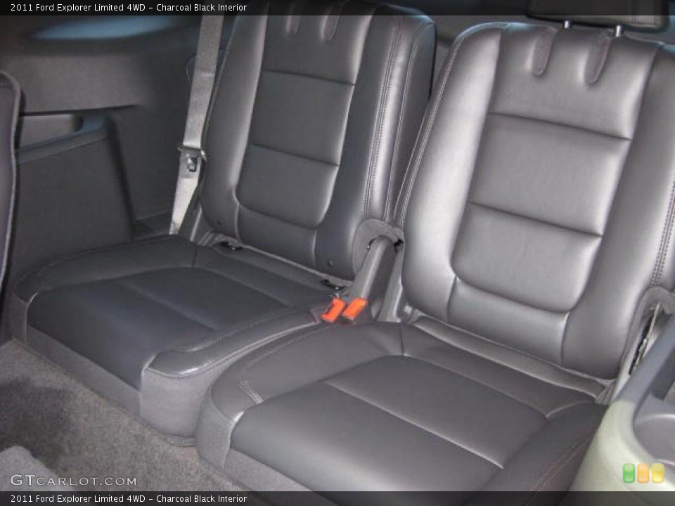 Charcoal Black Interior Photo for the 2011 Ford Explorer Limited 4WD #46644899