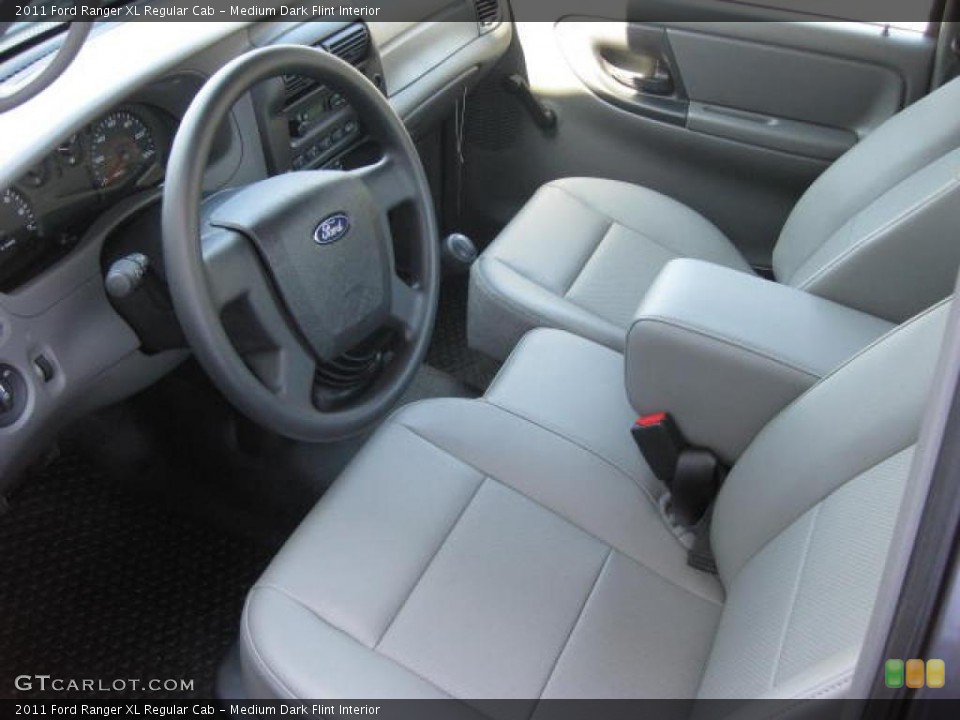 Medium Dark Flint Interior Photo for the 2011 Ford Ranger XL Regular Cab #46645139