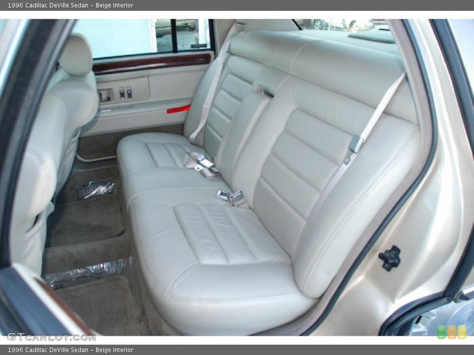 Beige 1996 Cadillac DeVille Interiors