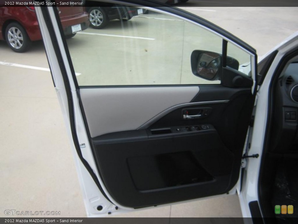 Sand Interior Door Panel for the 2012 Mazda MAZDA5 Sport #46646054