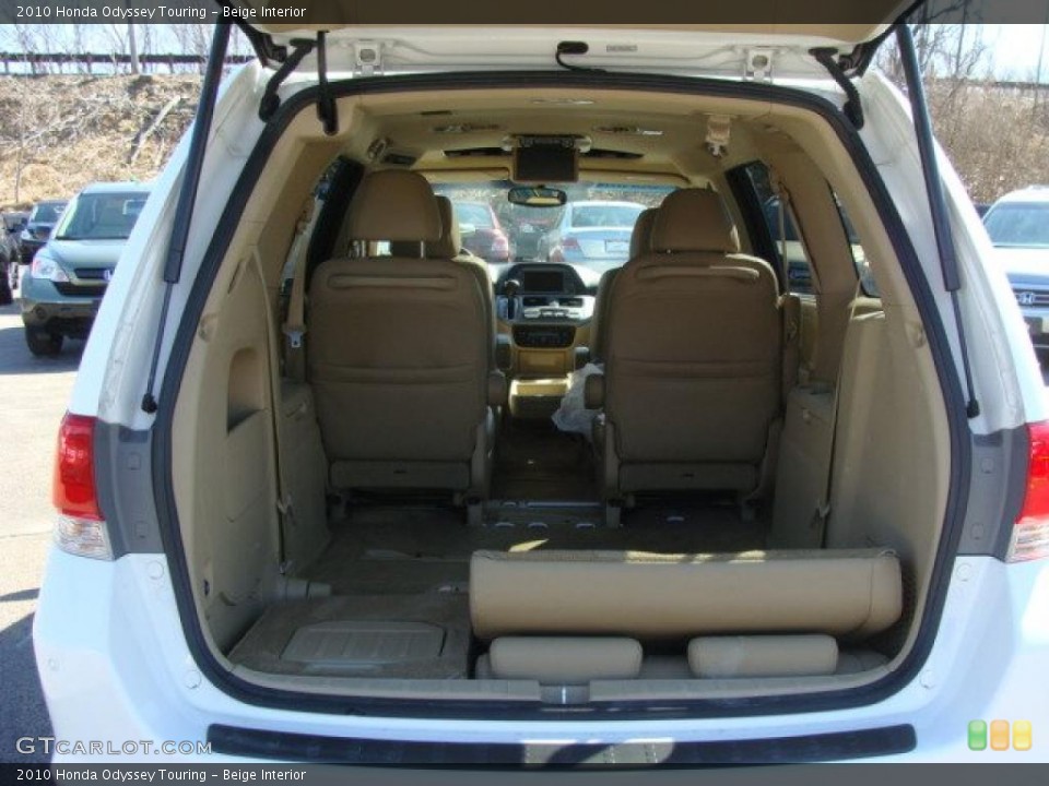 Beige Interior Trunk for the 2010 Honda Odyssey Touring #46646408