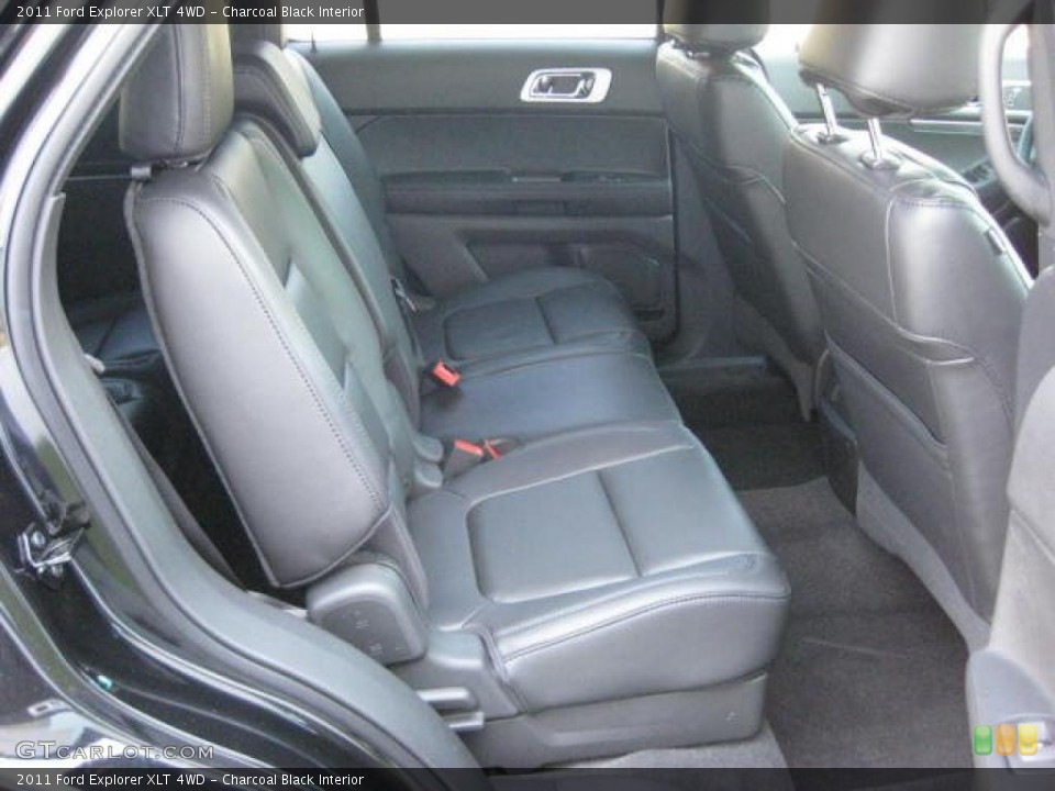 Charcoal Black Interior Photo for the 2011 Ford Explorer XLT 4WD #46646510